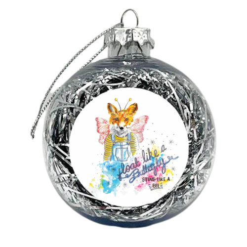 Float like a Butterfly... - xmas bauble by Maya Mistry