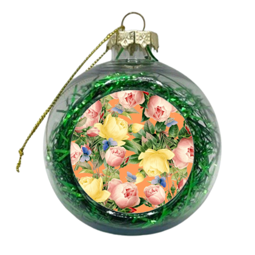 Flora - xmas bauble by Uma Prabhakar Gokhale