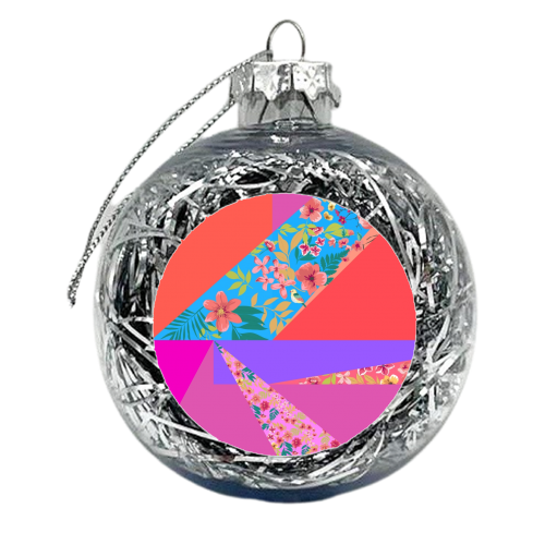 Floral Angles 1 - xmas bauble by MariaKritzas