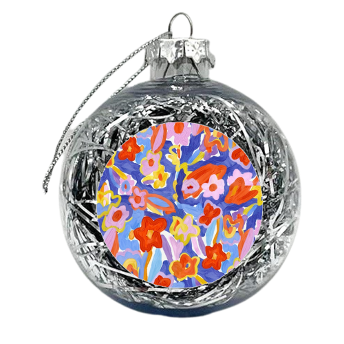 FLORAL - xmas bauble by Ana Clerici