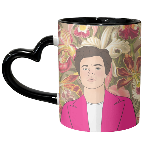 Floral Harry - unique mug by Eloise
