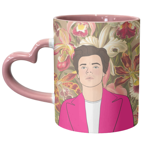 Floral Harry - unique mug by Eloise