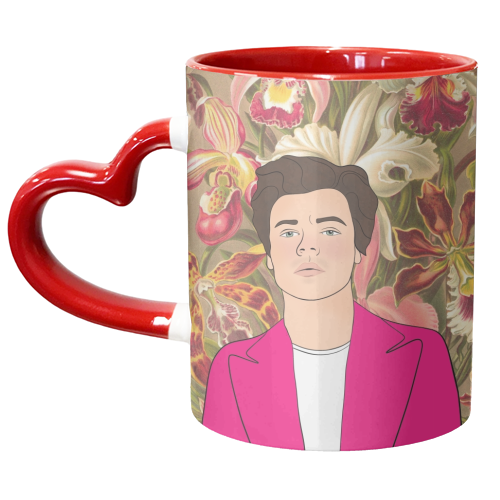 Floral Harry - unique mug by Eloise