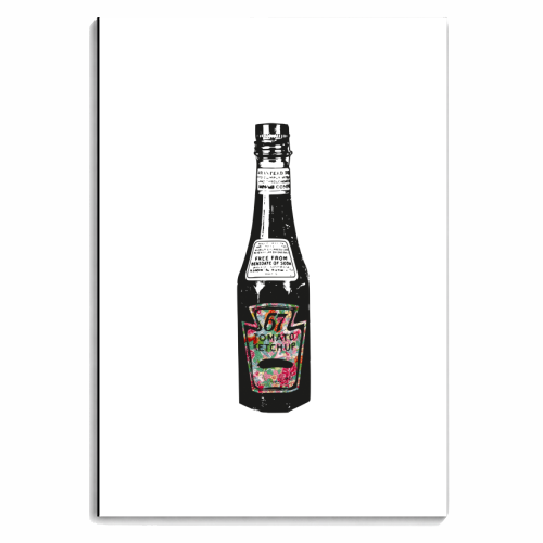 Floral Ketchup - personalised A4, A5, A6 notebook by The 13 Prints
