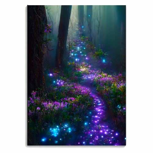 floral pathway - personalised A4, A5, A6 notebook by haris kavalla