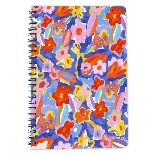FLORAL - personalised A4, A5, A6 notebook by Ana Clerici