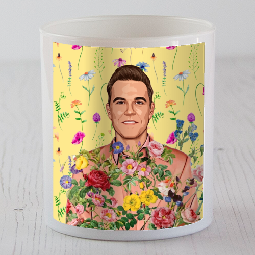 Floral Robbie - scented candle by DOLLY WOLFE