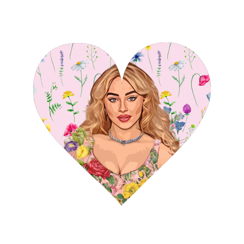 Floral Sabrina - Magnet by DOLLY WOLFE