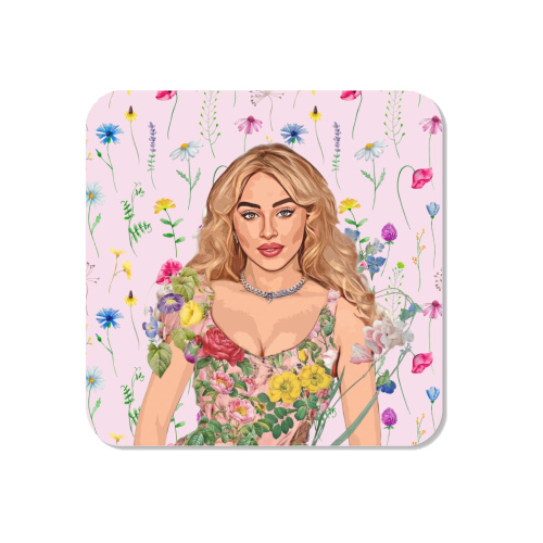 Floral Sabrina - Magnet by DOLLY WOLFE