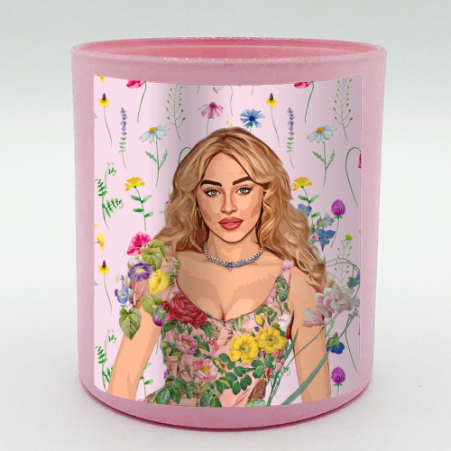Floral Sabrina - scented candle by DOLLY WOLFE