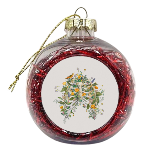 Floral Thorax - xmas bauble by Frida Floral Studio