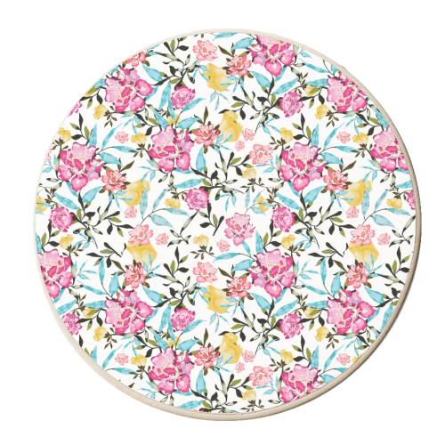 Florela - personalised beer coaster by Uma Prabhakar Gokhale