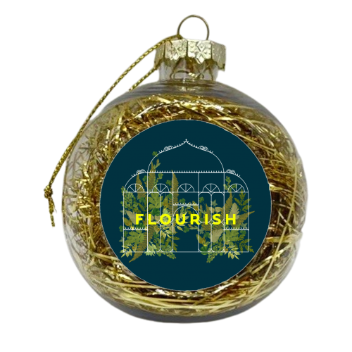 FLOURISH - xmas bauble by PEARL & CLOVER