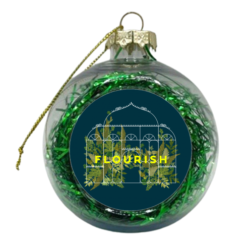 FLOURISH - xmas bauble by PEARL & CLOVER