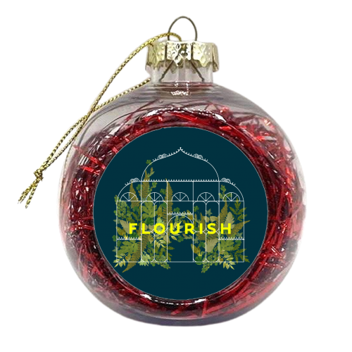 FLOURISH - xmas bauble by PEARL & CLOVER