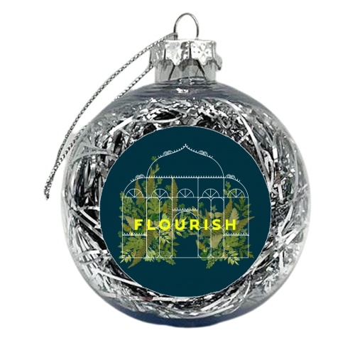 FLOURISH - xmas bauble by PEARL & CLOVER