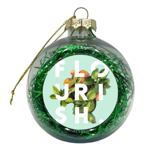 Flourish - xmas bauble by Uma Prabhakar Gokhale
