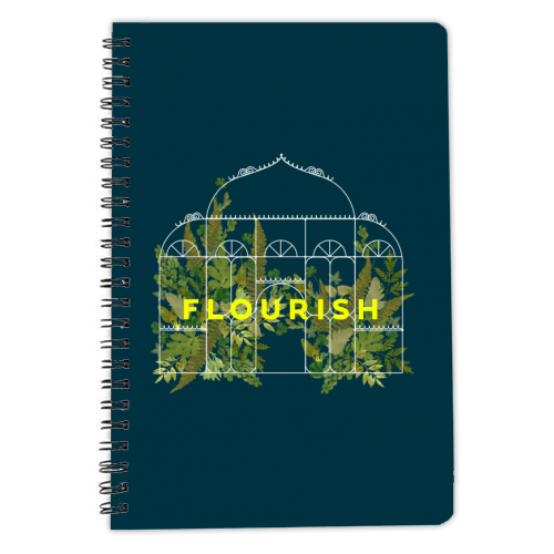 FLOURISH - personalised A4, A5, A6 notebook by PEARL & CLOVER