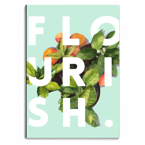 Flourish - personalised A4, A5, A6 notebook by Uma Prabhakar Gokhale