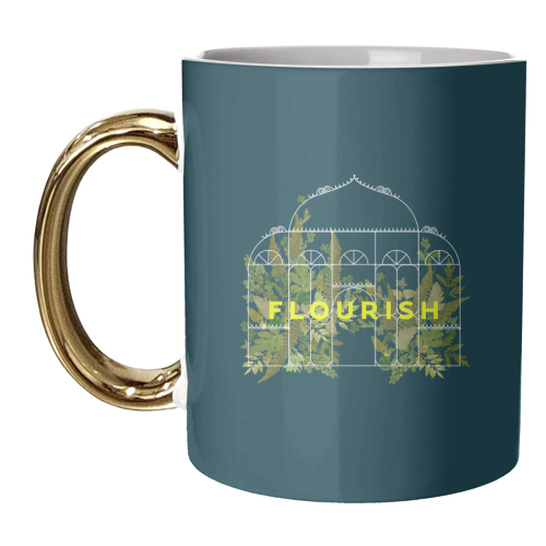 FLOURISH - unique mug by PEARL & CLOVER
