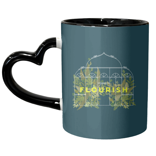 FLOURISH - unique mug by PEARL & CLOVER