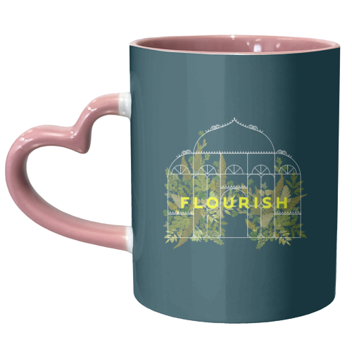 FLOURISH - unique mug by PEARL & CLOVER