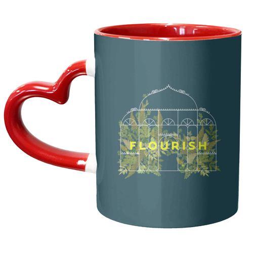 FLOURISH - unique mug by PEARL & CLOVER