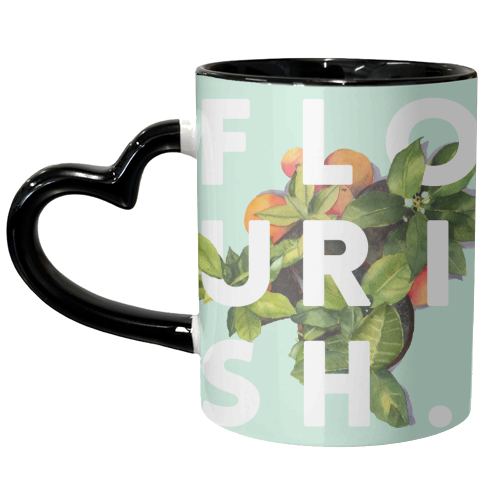 Flourish - unique mug by Uma Prabhakar Gokhale