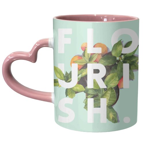 Flourish - unique mug by Uma Prabhakar Gokhale