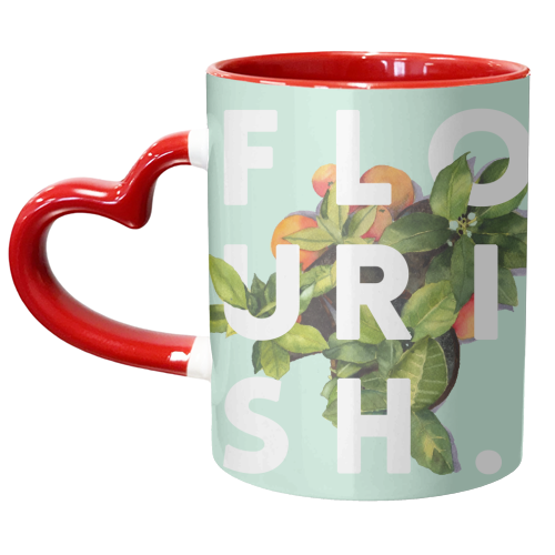 Flourish - unique mug by Uma Prabhakar Gokhale