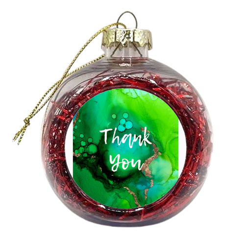 Flow - xmas bauble by karen horn