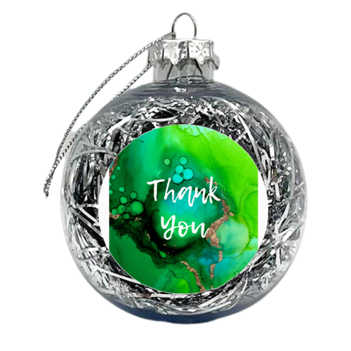 Flow - xmas bauble by karen horn