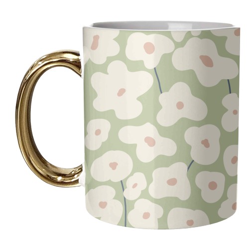 Flower Field - unique mug by Move Studio