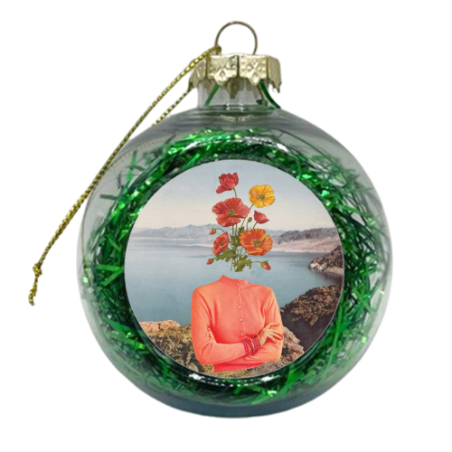 Flower girl - xmas bauble by Maya Land