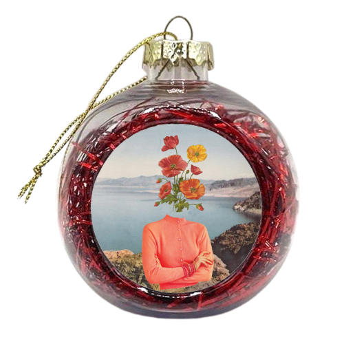 Flower girl - xmas bauble by Maya Land
