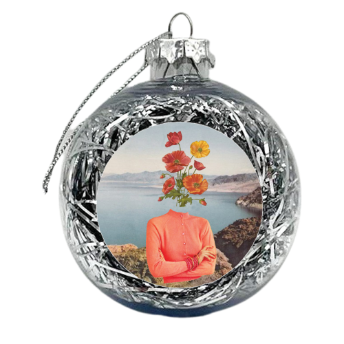 Flower girl - xmas bauble by Maya Land