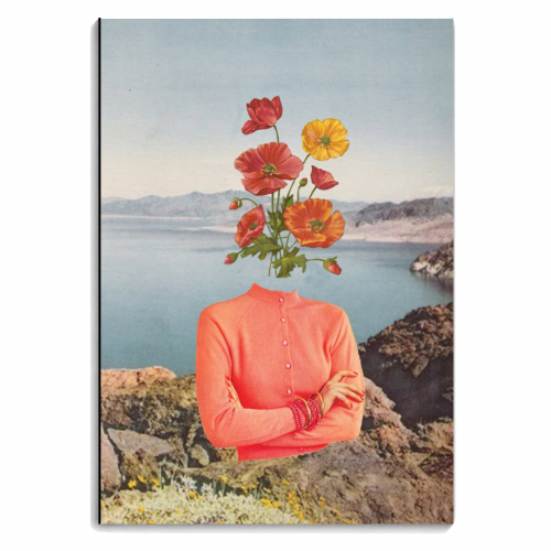 Flower girl - personalised A4, A5, A6 notebook by Maya Land