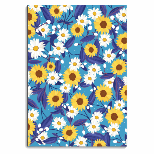 Flower Power - personalised A4, A5, A6 notebook by Niamh McKeown