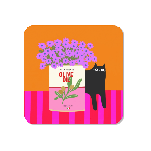 Flowers And Olive Oil - Magnet by The Paper Tail