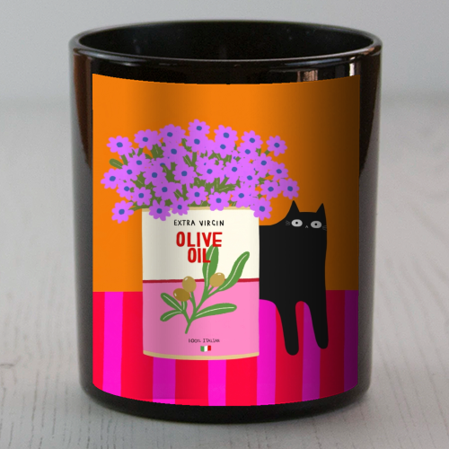 Flowers And Olive Oil - scented candle by The Paper Tail