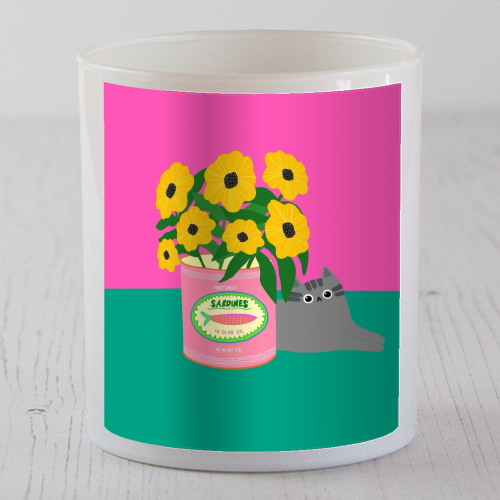 Flowers And Sardines - scented candle by The Paper Tail