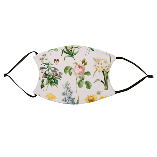 Flowers Collection - face cover mask by Gal Design