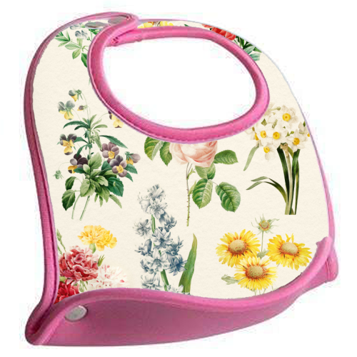 Flowers Collection - feeding bib by Gal Design