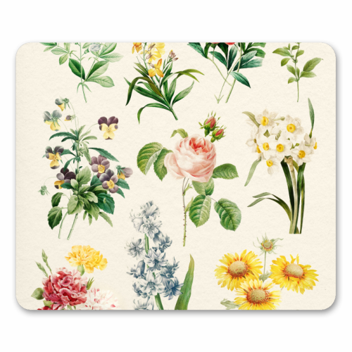 Flowers Collection - mouse mat by Gal Design