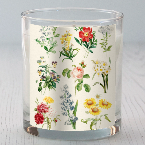 Flowers Collection - scented candle by Gal Design