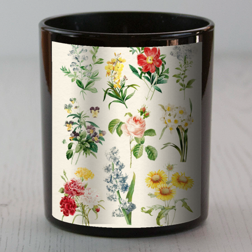 Flowers Collection - scented candle by Gal Design