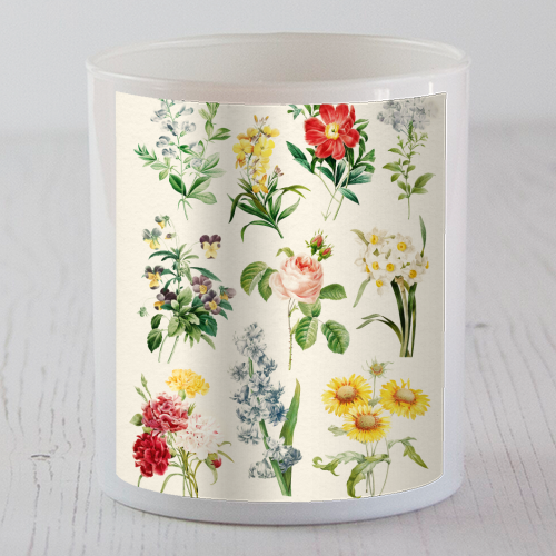 Flowers Collection - scented candle by Gal Design