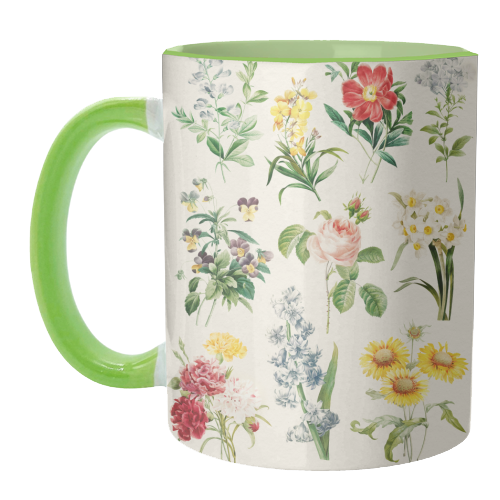 Flowers Collection - unique mug by Gal Design
