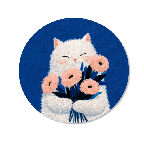 Flowers for you - Magnet by DejaReve