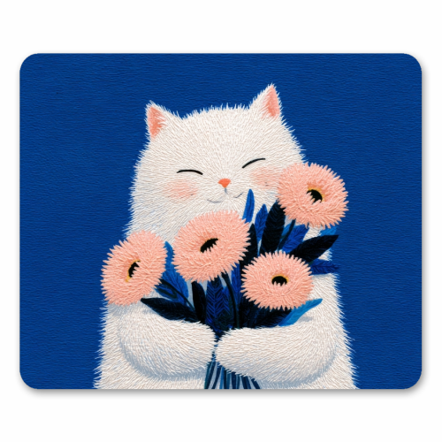 Flowers for you - mouse mat by DejaReve